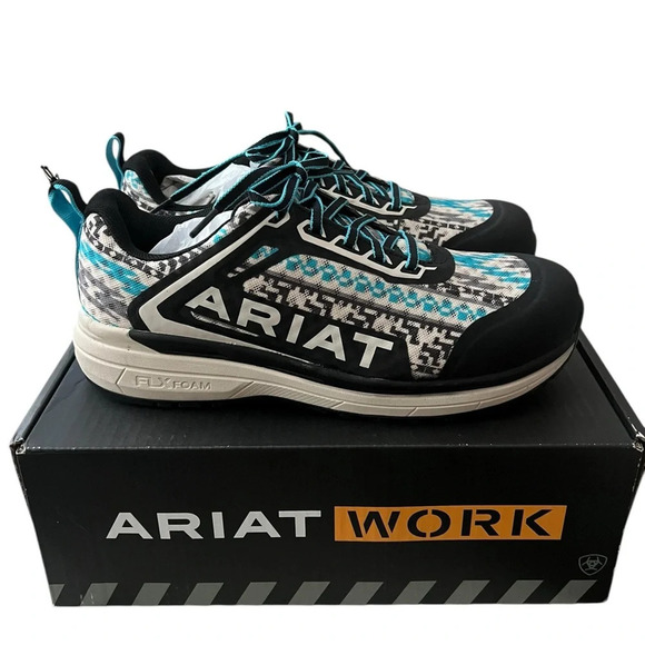 NIB Ariat Women’s Outpace Composite Toe Safety Shoes - Picture 4 of 9